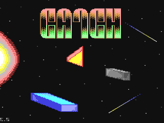 Catch a Thief & Souls Of Darkon title screen for Commodore 64